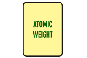 atomic weight