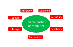 computer characterisitcs